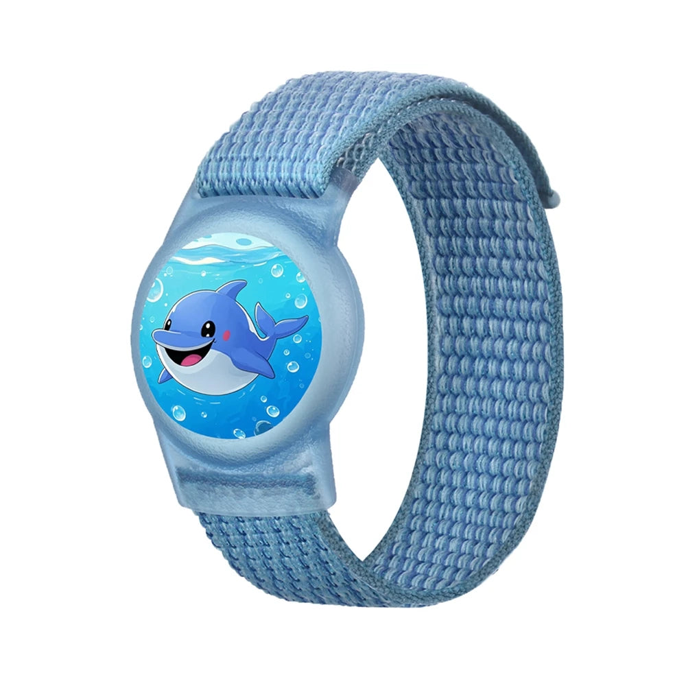 Find-oo Kinder Tracker-Armband – Verstellbare Halterung für Bluetooth-Tracker