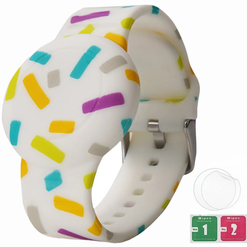 Find-oo Kinder Tracker-Armband  – Verstellbare Halterung für Bluetooth-Tracker