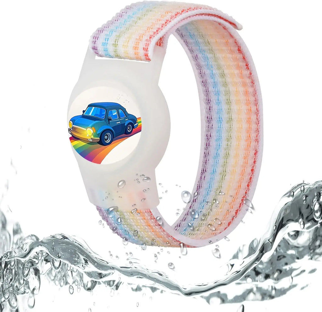 Find-oo Kinder Tracker-Armband  – Verstellbare Halterung für Bluetooth-Tracker
