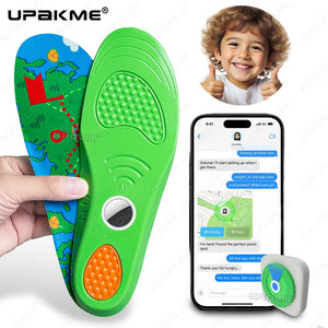 Find-oo Komfort-Sicherheitssohle für Bluetooth-Tracker – Versteckte Tracker-Halterung für Kinder
