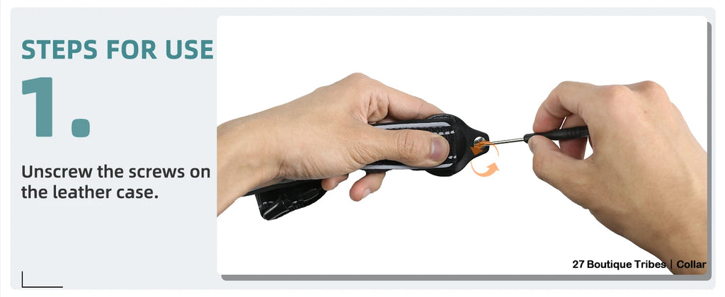 Find-oo Tiere Hundehalsband mit Tracker-Halterung – Reflektierend, Gepolstert & Verstellbar