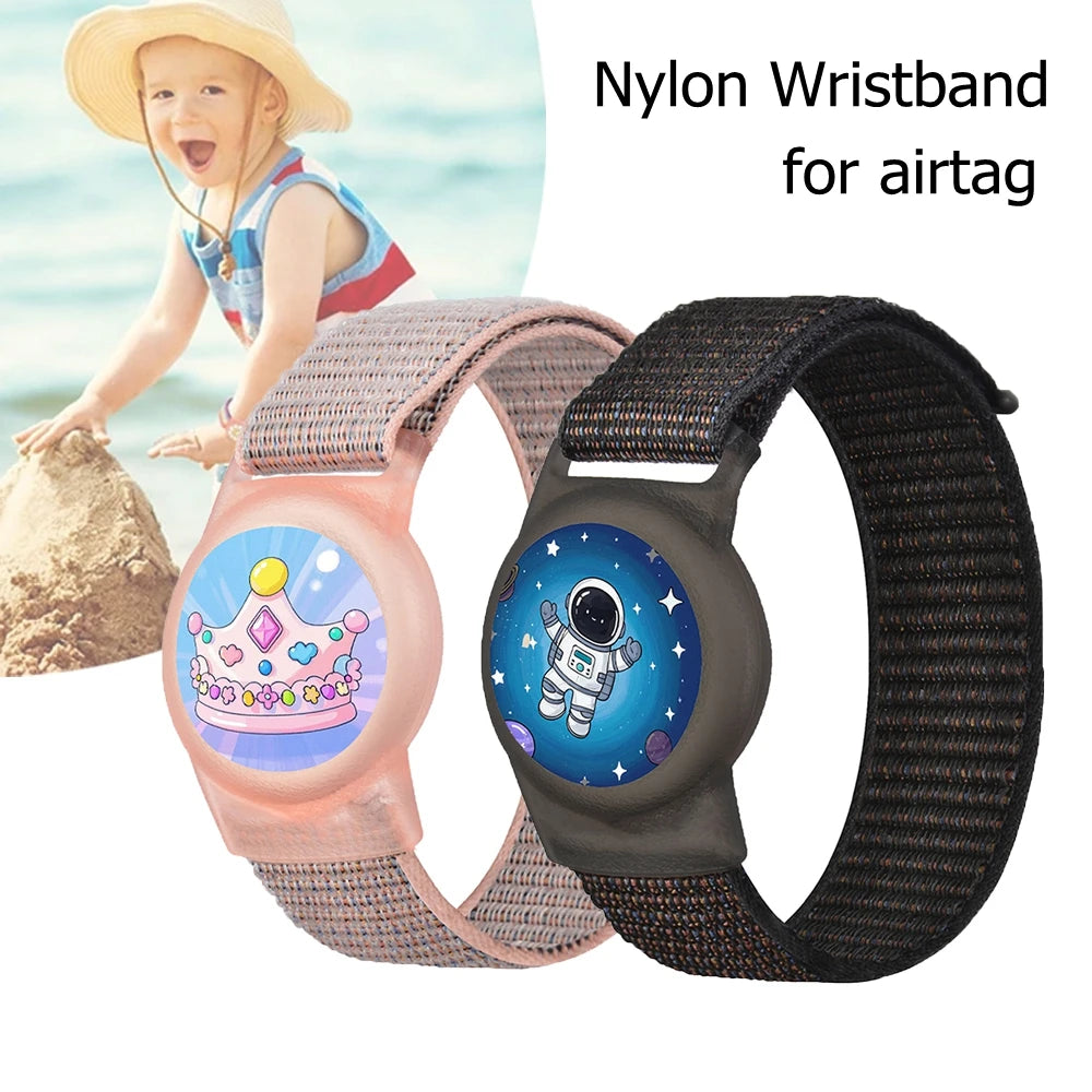 Find-oo Kinder Tracker-Armband – Verstellbare Halterung für Bluetooth-Tracker