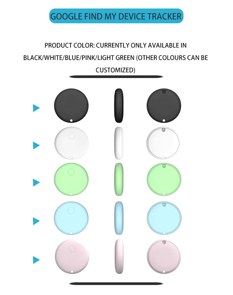 Find-oo Tag Mini Bluetooth-Tracker für Android – Kompatibel mit Google „Mein Gerät finden“
