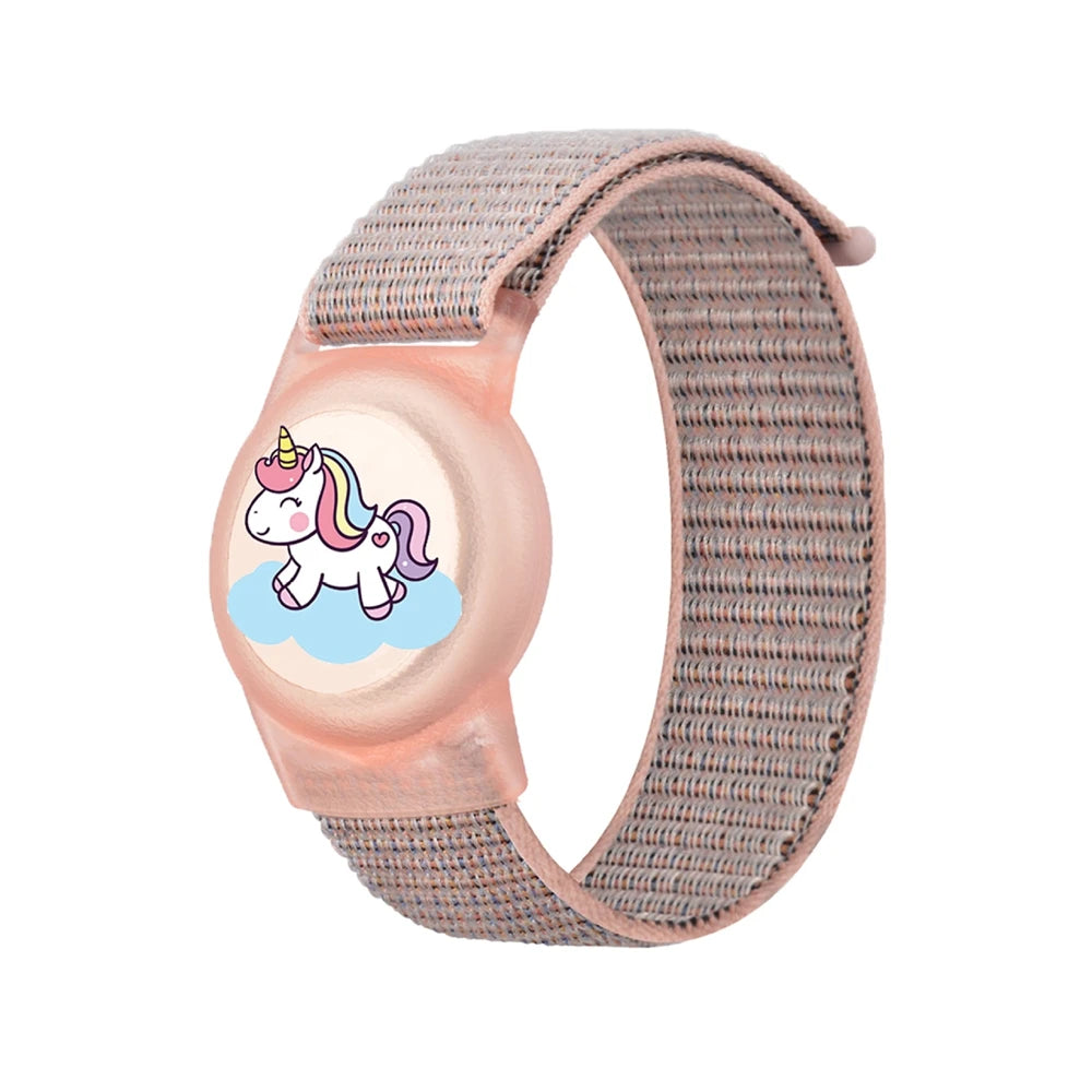 Find-oo Kinder Tracker-Armband – Verstellbare Halterung für Bluetooth-Tracker