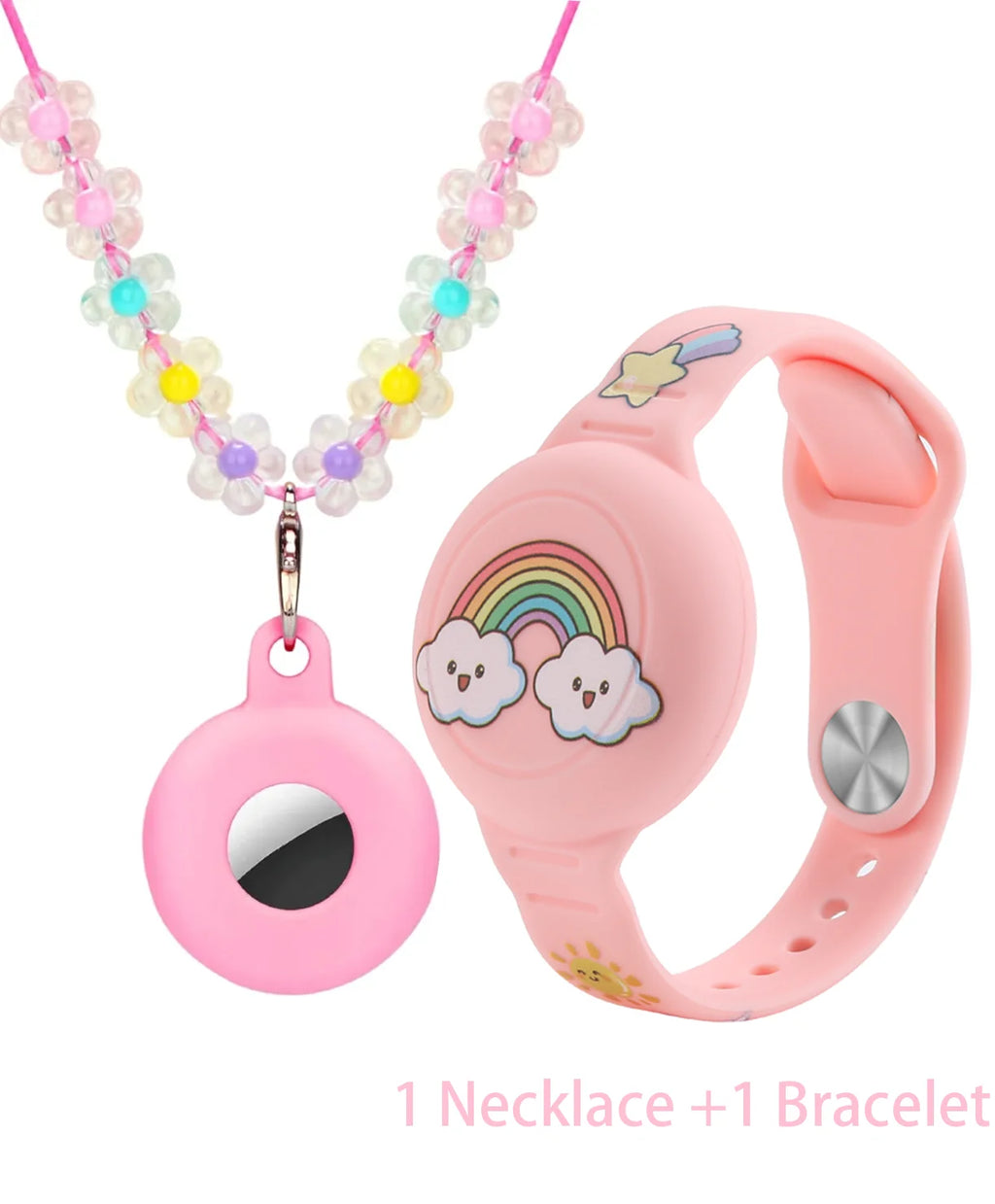 Find-oo Kinder Tracker-Armband  – Verstellbare Halterung für Bluetooth-Tracker