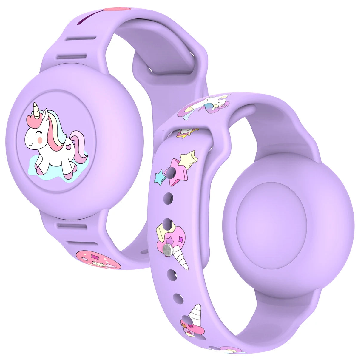 Find-oo Kinder Tracker-Armband  – Verstellbare Halterung für Bluetooth-Tracker