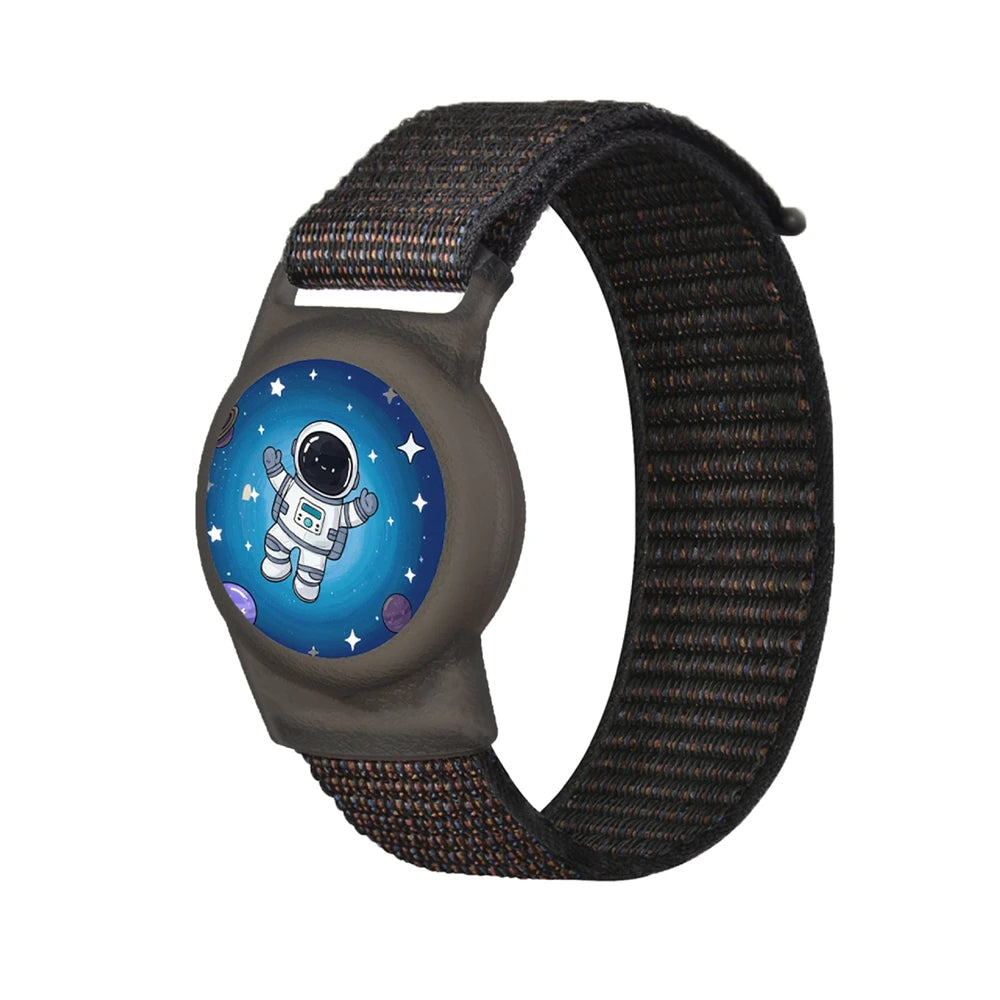 Find-oo Kinder Tracker-Armband – Verstellbare Halterung für Bluetooth-Tracker