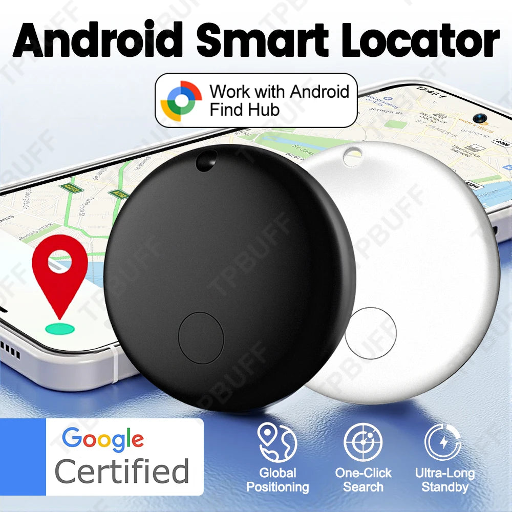 Find-oo Tag Mini Bluetooth-Tracker für Android – Kompatibel mit Google „Mein Gerät finden“