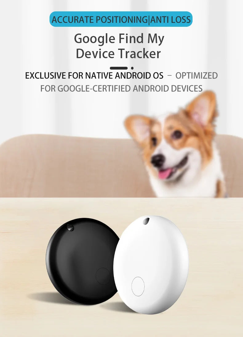 Find-oo Tag Mini Bluetooth-Tracker für Android – Kompatibel mit Google „Mein Gerät finden“