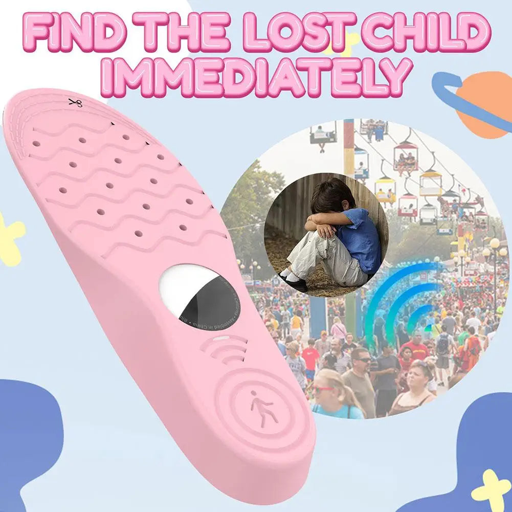 Find-oo Kinder Sicherheitssohle für Bluetooth-Tracker – Zuschneidbare Einlegesohle mit verstecktem Trackerfach