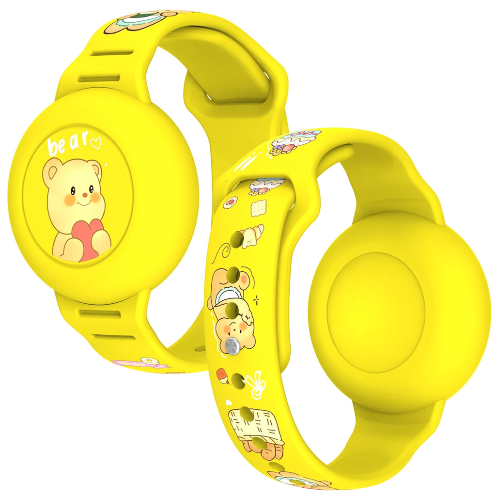 Find-oo Kinder Tracker-Armband  – Verstellbare Halterung für Bluetooth-Tracker