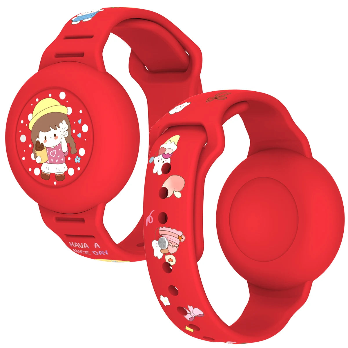 Find-oo Kinder Tracker-Armband  – Verstellbare Halterung für Bluetooth-Tracker