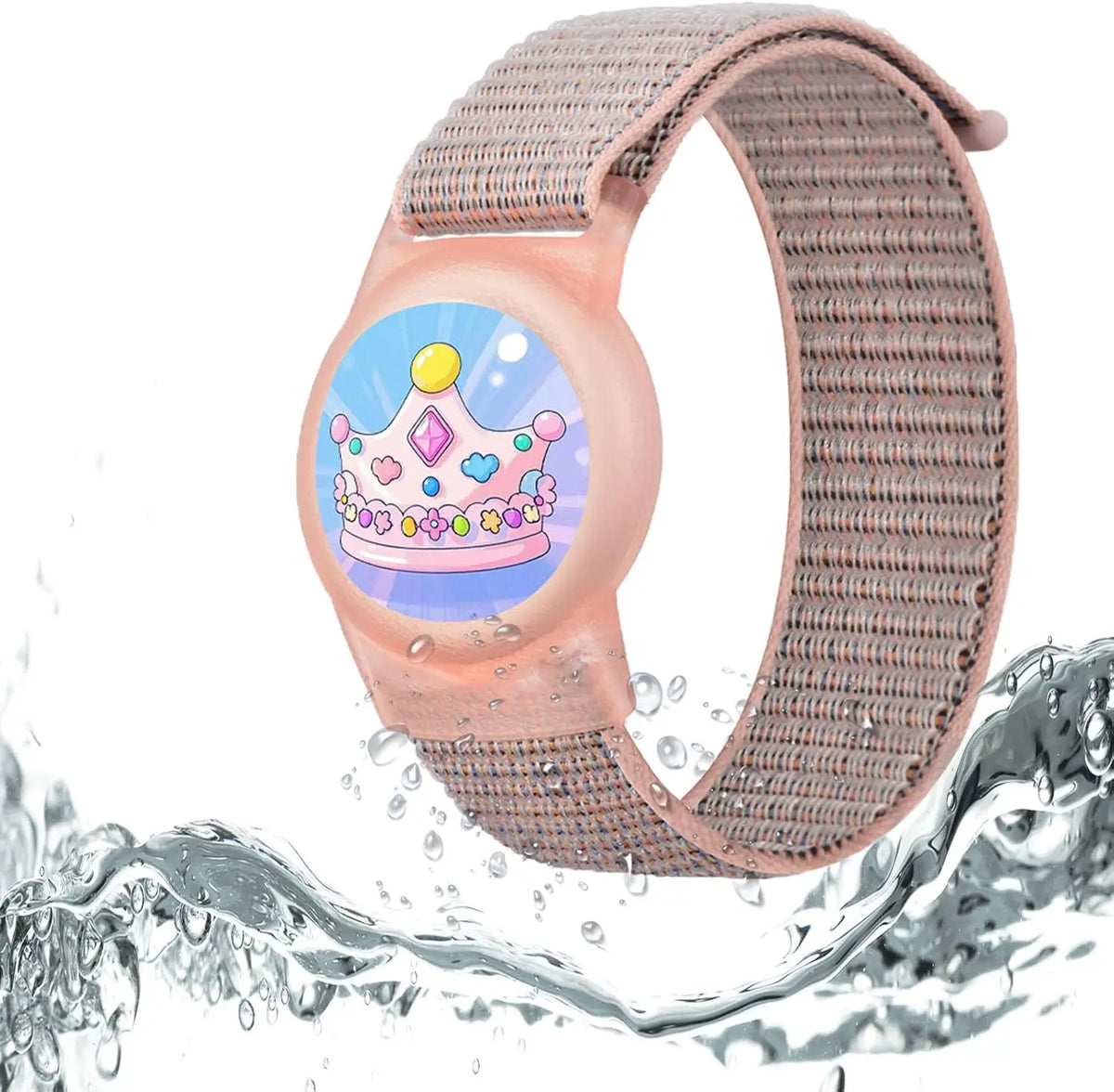 Find-oo Kinder Tracker-Armband  – Verstellbare Halterung für Bluetooth-Tracker