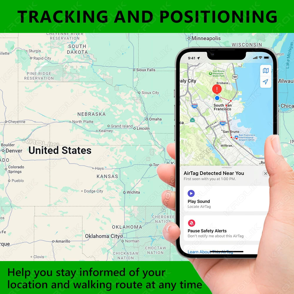 Find-oo Komfort-Sicherheitssohle für Bluetooth-Tracker – Versteckte Tracker-Halterung für Kinder