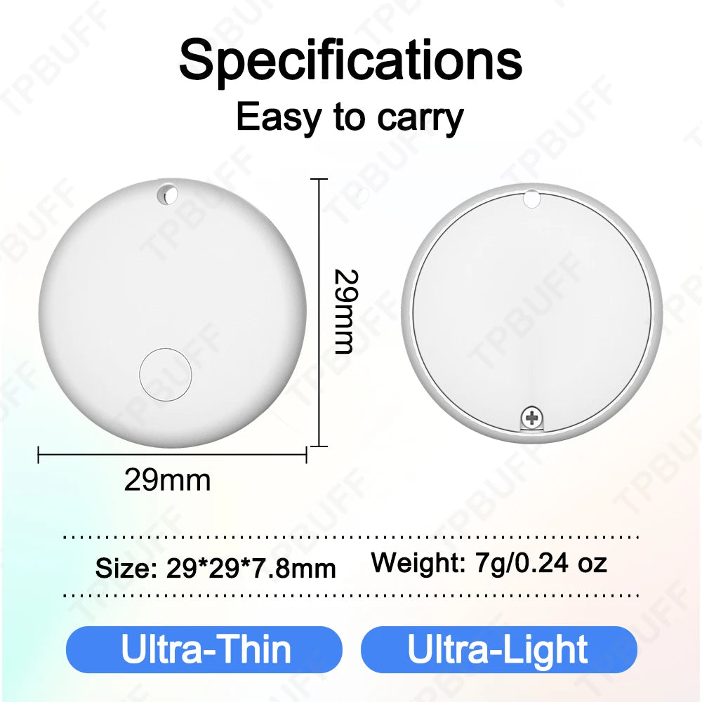 Find-oo Tag Mini Bluetooth-Tracker für Android – Kompatibel mit Google „Mein Gerät finden“