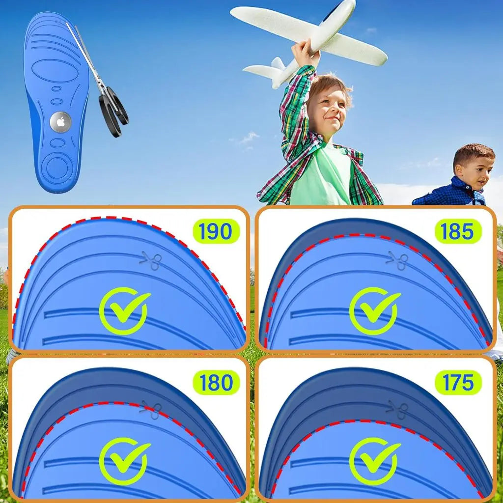 Find-oo Sicherheits-Einlegesohle für Bluetooth-Tracker – Versteckte Tracker-Halterung für Kinder & Senioren